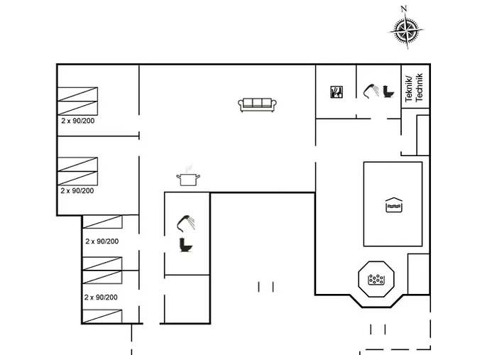 Holiday home Grep - 700m From The Sea By Interhome Blavand
